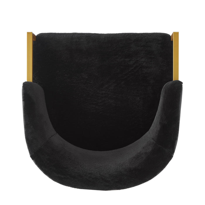 Upholstered Reading Accent Armchair For Living Room