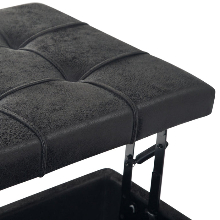 Harrison - Upholstered Coffee Table Storage Ottoman