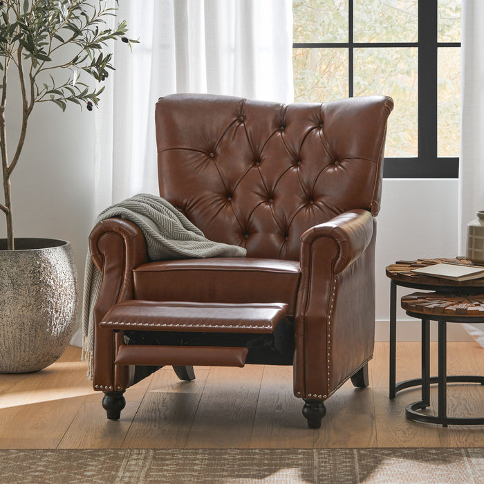 Welch - Contemporary Tufted Pushback Recliner