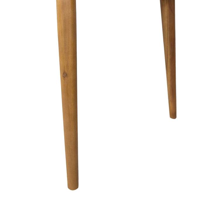 Outdoor 7 Pieces Rustic Patio Dining Set - Teak