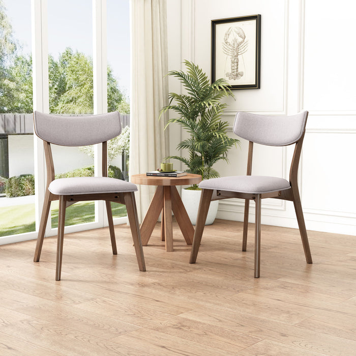 Mid - Century Dining Chairs (Set of 2)