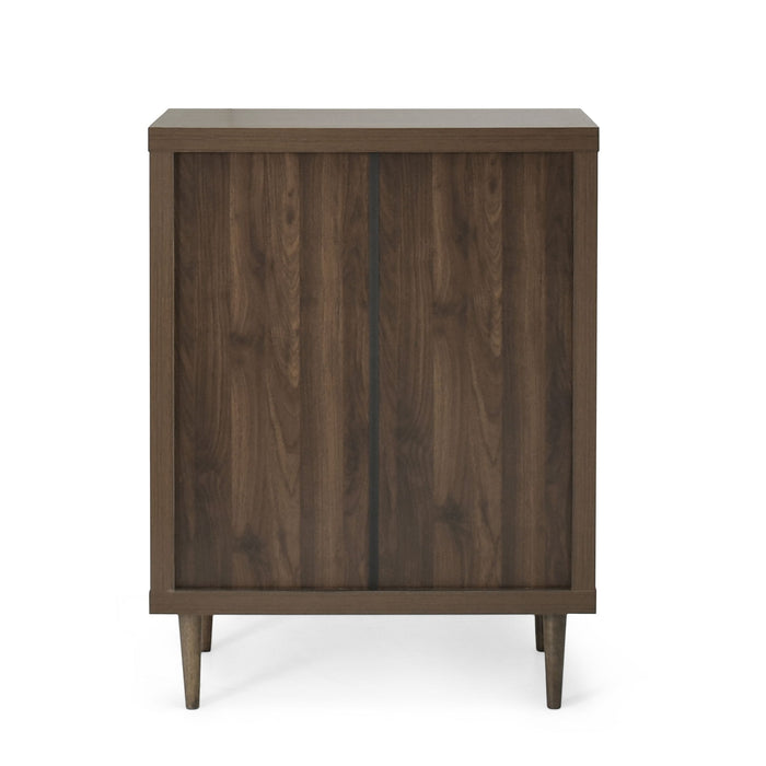 Farhart - Mid Century Modern 4 Drawer Dresser - Walnut