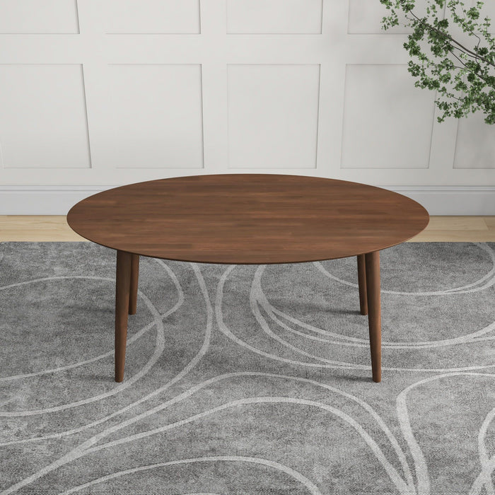 Ada - Mid-Century Modern Style Oval Dining Table