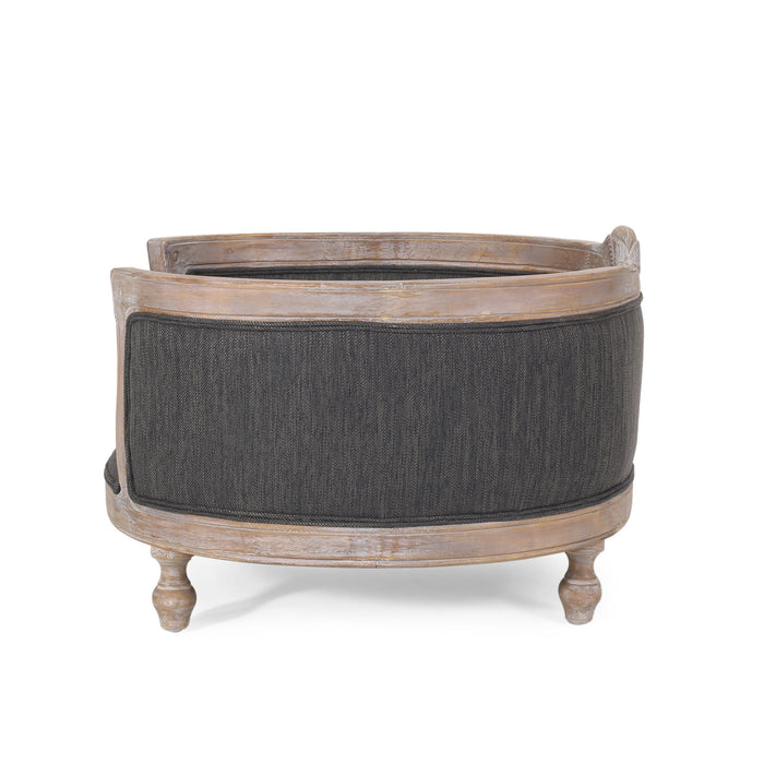 Upholstered Pet Bed, Fabric Dog Bed