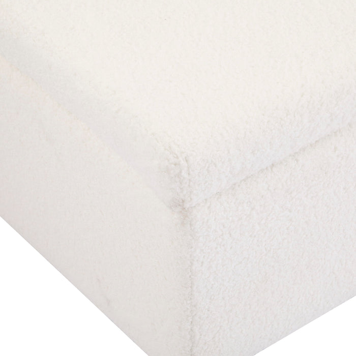 Storage Ottoman With Flip Top Lid