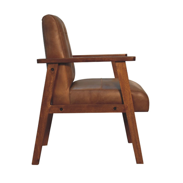 Buffalo - Leather Chair - Brown