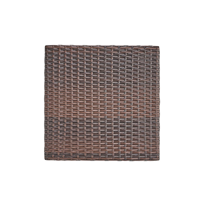 Lido - 3 Pieces Table Set - Brown Multi