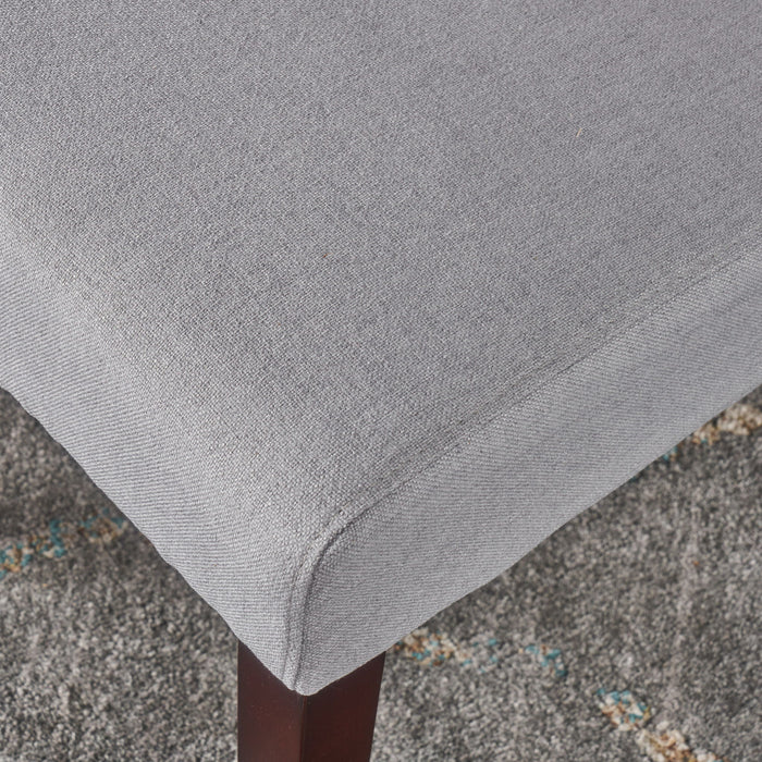 Sophisticated Tufted Dining Chair With High Back Design