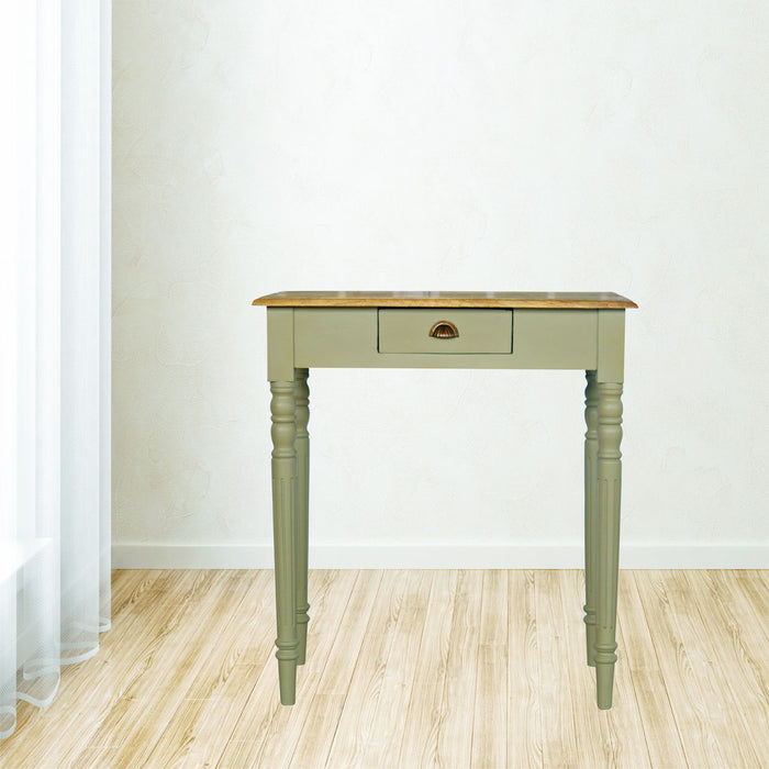 Hand Painted Writing Desk - Gray