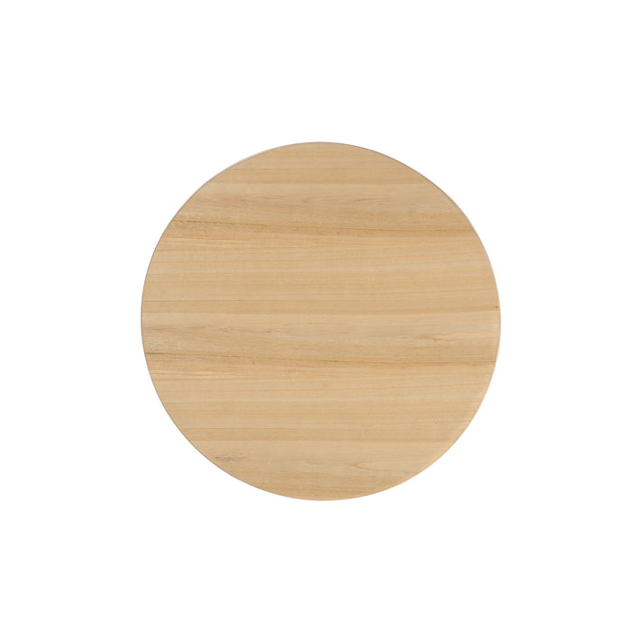 Mid - Century Rubberwood End Table