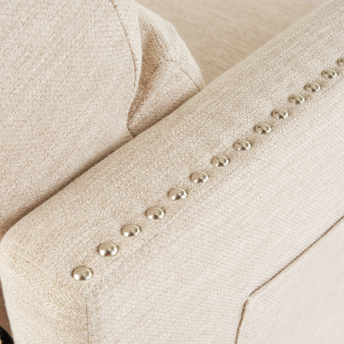 Kiersten - Contemporary Fabric Pushback Recliner