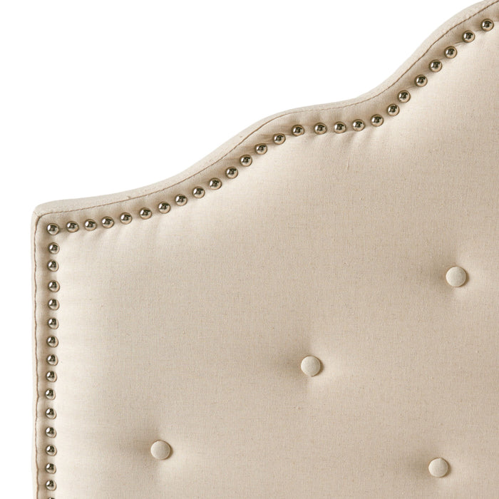 Luella - Button Tufted Upholstered Headboard