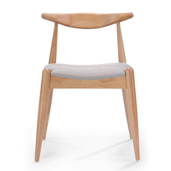 Elegant Dining Chairs With Ergonomic Backrest & Comfort Cushions (Set of 2)