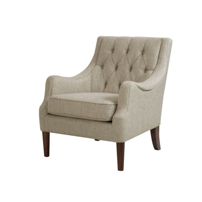 Qwen - Button Tufted Accent Chair