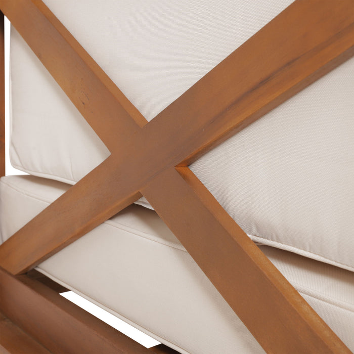 Brava - X Back Corner Chair