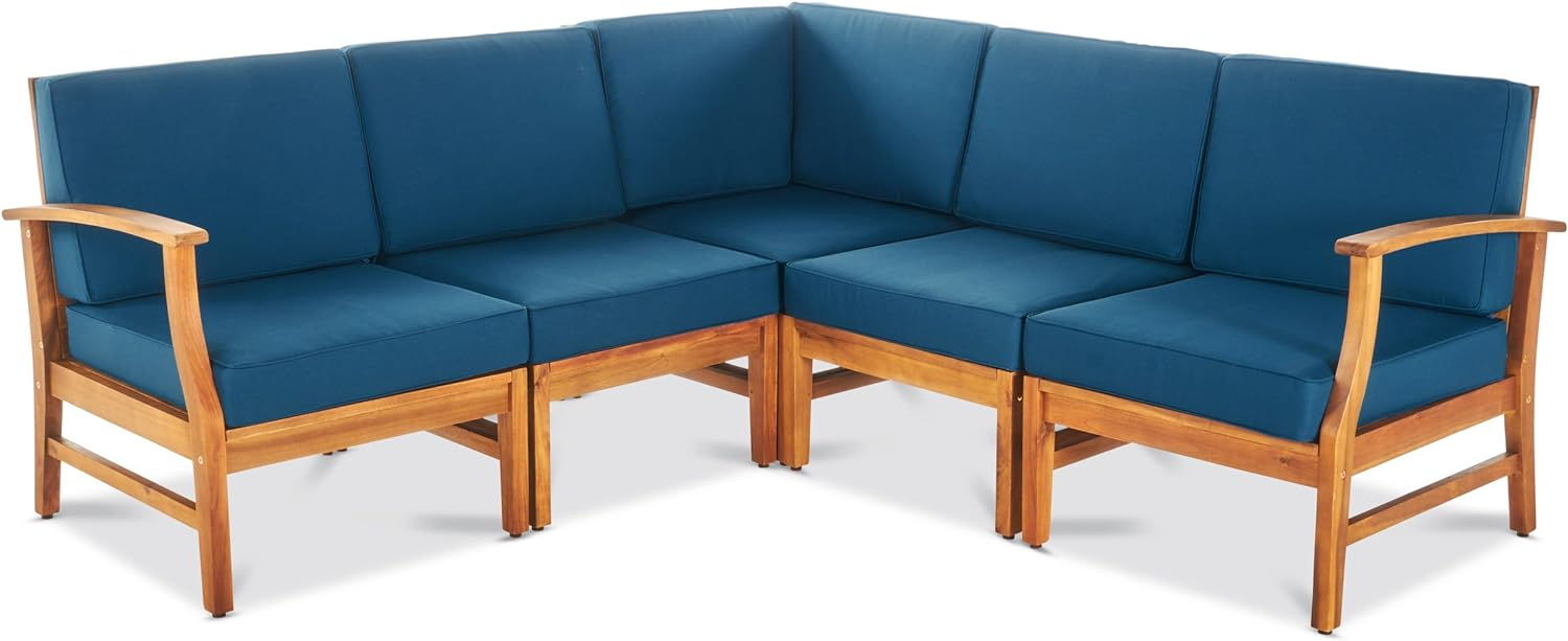 Perla - 5 Pieces Sofa Set