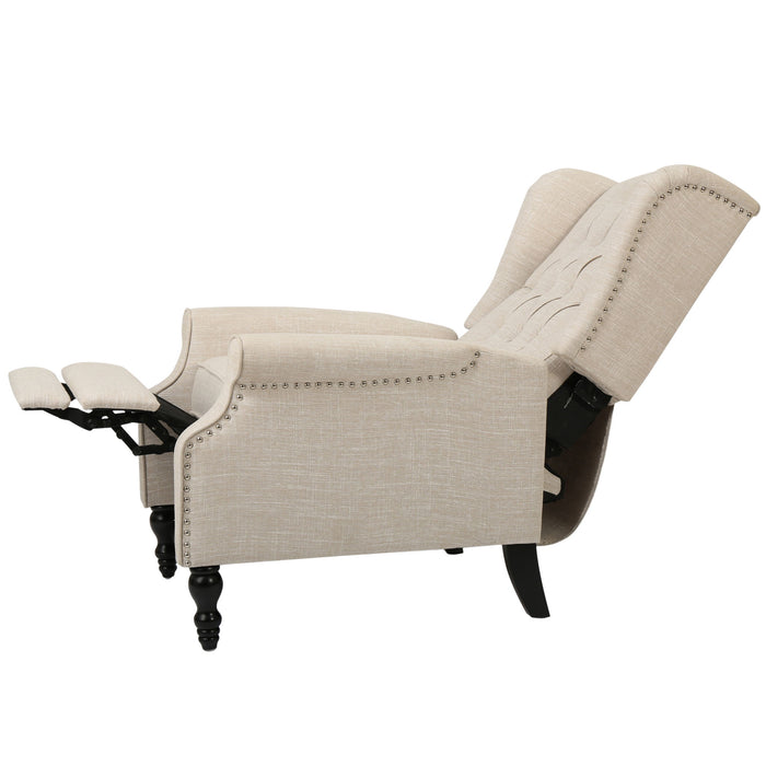 Tufted Arm Chair Recliner