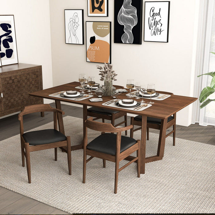 Damian - Mid-Century Solid Wood Dining Chair