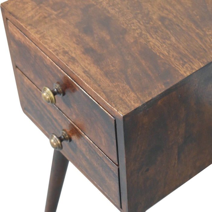Solid Wood Mini Nightstand