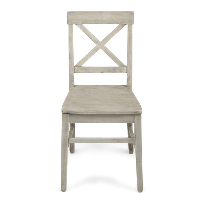 Plethora - Dining Chair With X Shaped Back (Set of 2)