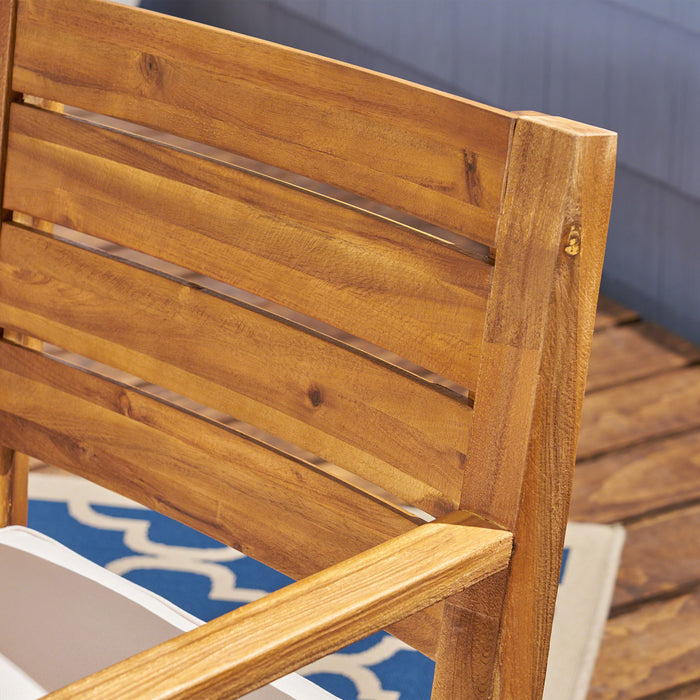 Outdoor Elegant Design Dining Chair (Set of 2)