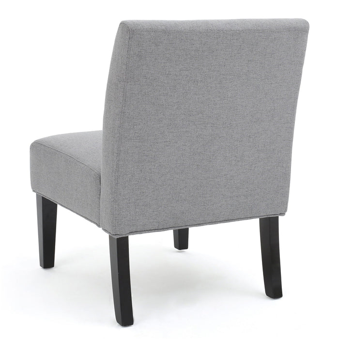 Contemporary Accent Chair With Upholstery