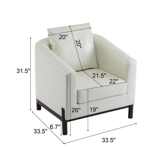 Anurudh - Barrel Club Upholstered Chair