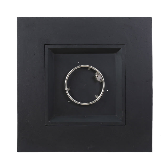 Modern 50,000 Btu Square Fire Table With Propane Tank