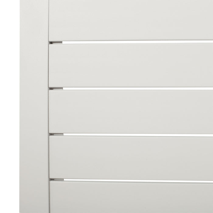 Aluminum Outdoor C - Shaped Side Table For Patio