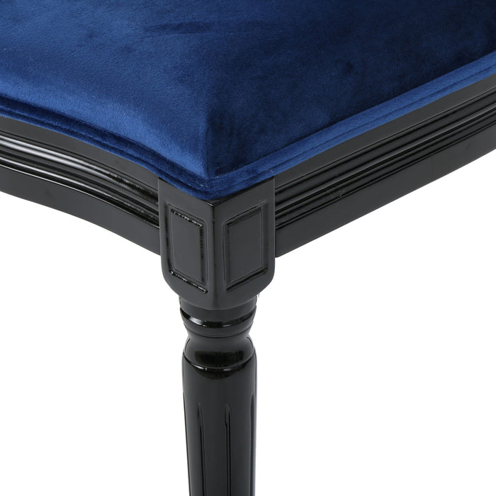 French Country Inspired Dining Chair With Iconic Round Backrest