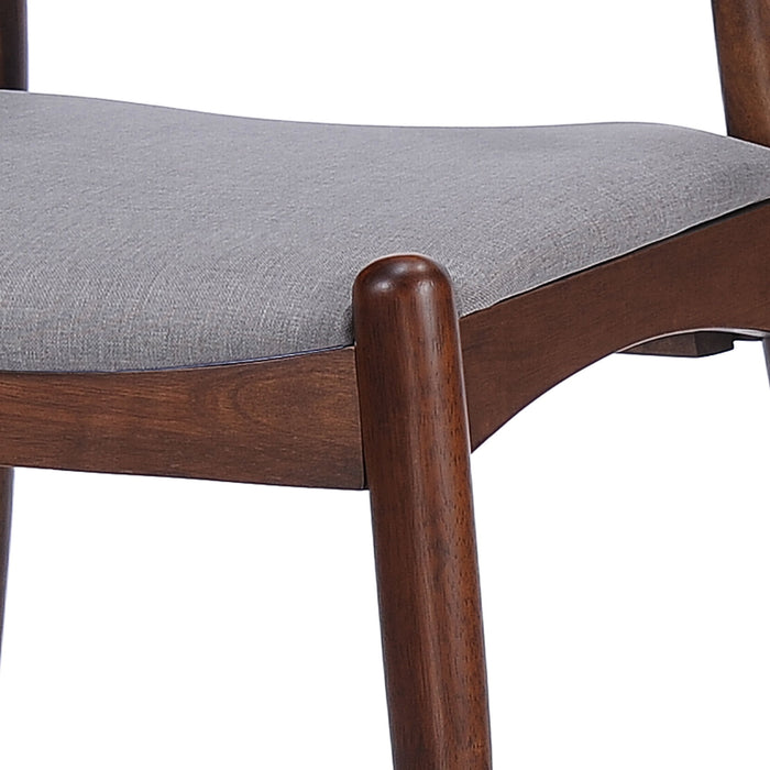 Dining Chairs With Ergonomic Backrest & Comfort Cushions (Set of 2)