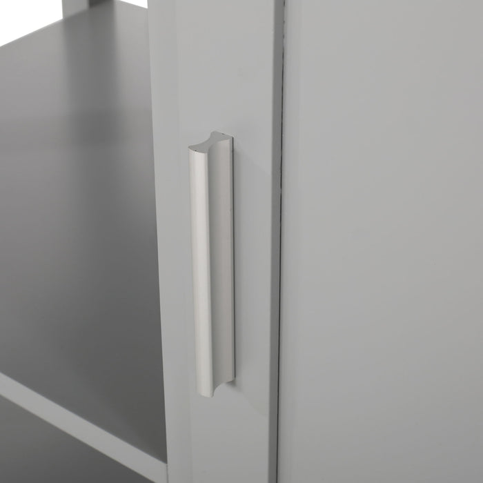 Contemporary Design Kitchen Cart With Wheels