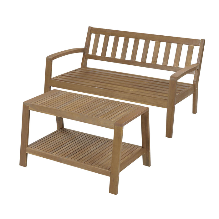 2 Piece Conversation Set, Loveseat & Coffee Table