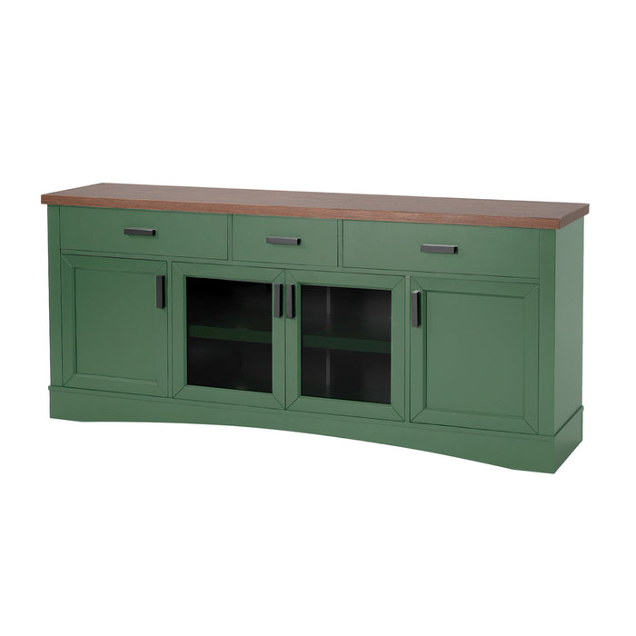Modern TV Console & Adjustable Shelves