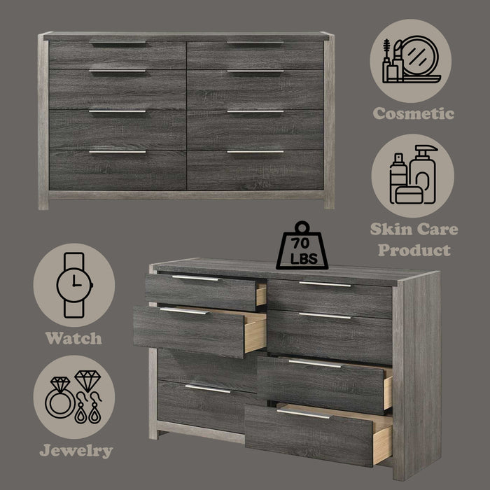Jehoram - Dresser - Gray