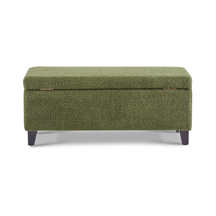 Storage Ottoman With Flip Top Lid