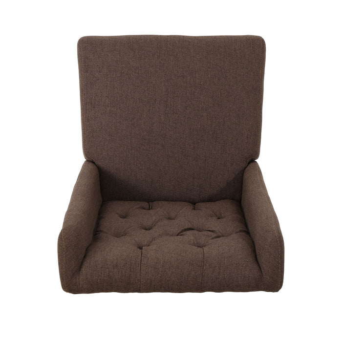 Sophisticated Tufted Dining Chair With High Back Design