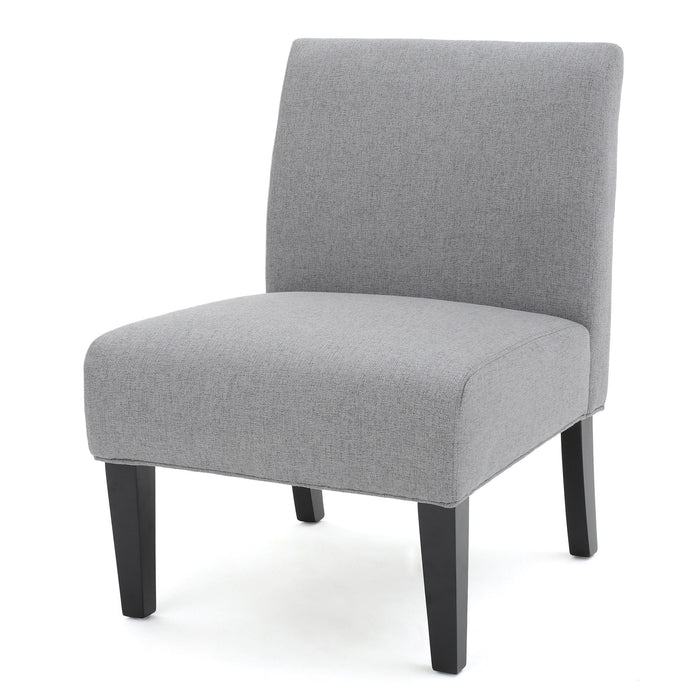 Contemporary Accent Chair With Upholstery