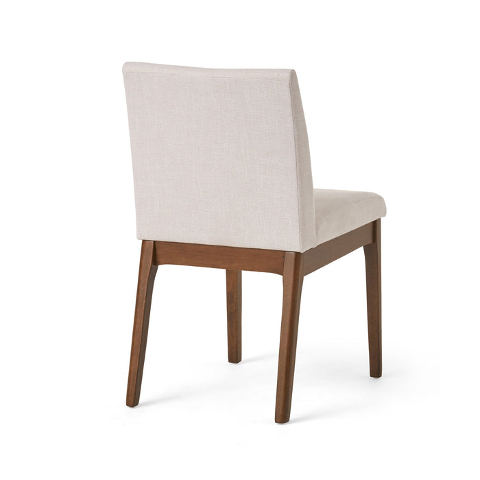 Contemporary Fabric Comfort Dining Chairs (Set of 2)