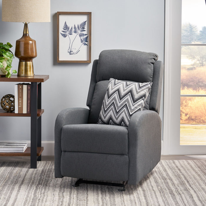 Wide Manual Rocker Standard Recliner