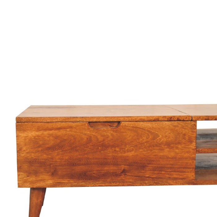 Handle Coffee Table - Chestnut