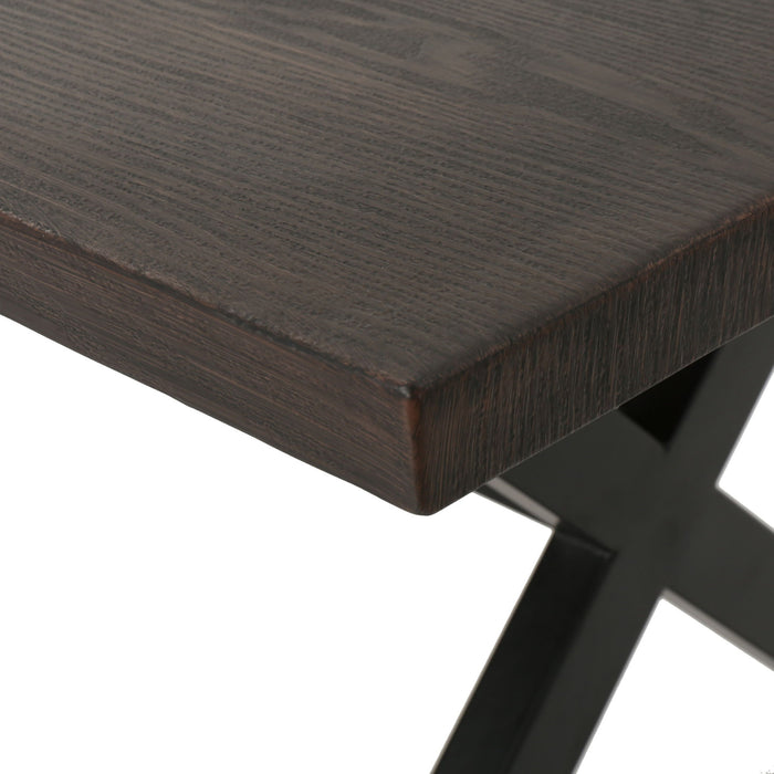 Rolando - Outdoor Aluminum Dining Table With Steel Frame