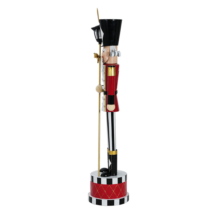Classic Nutcracker Holiday Decor With Timeless Design And Durable Construction - Red
