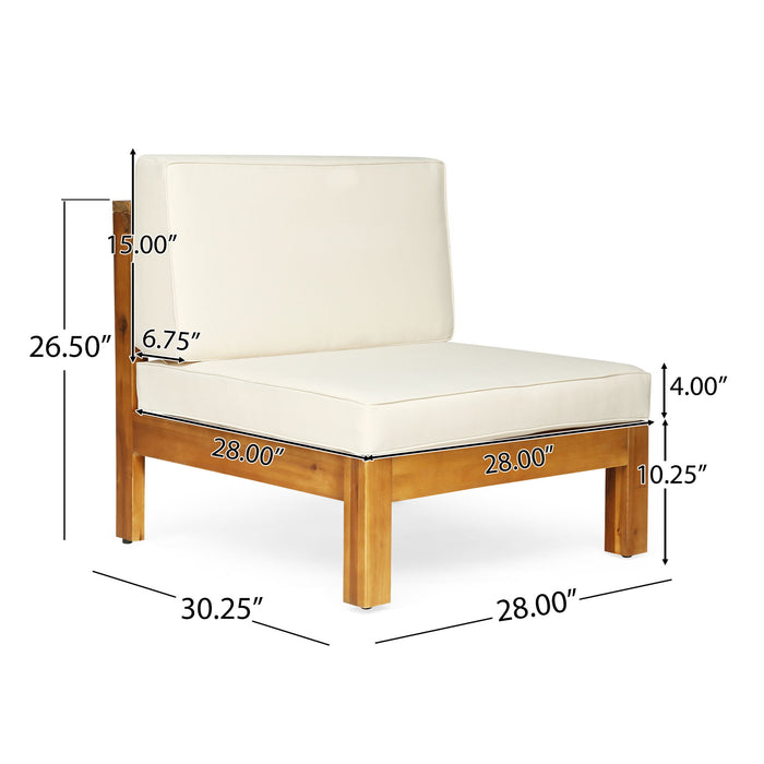 Brava - X Back Armless Chair