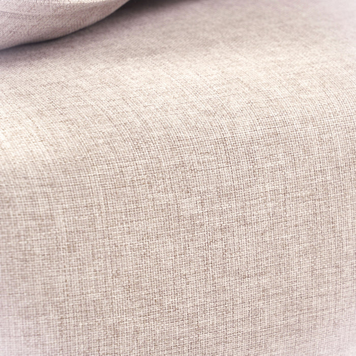 Cora - Outdoor Aluminum Club Chair Set Frame With Cushion Durable And Stylish Seating For Patio - Beige / Natural / Silver