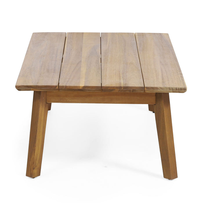 Outdoor Seating Group With Cushions And Coffee Table