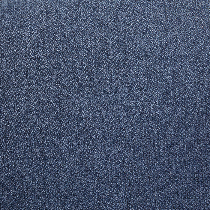 Dining Side Chair Upholstered Textured Fabric (Set of 2) - Navy