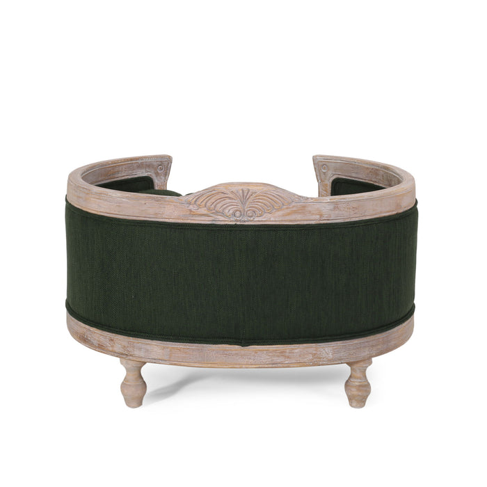 Upholstered Pet Bed, Fabric Dog Bed