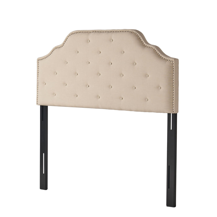 Luella - Button Tufted Upholstered Headboard