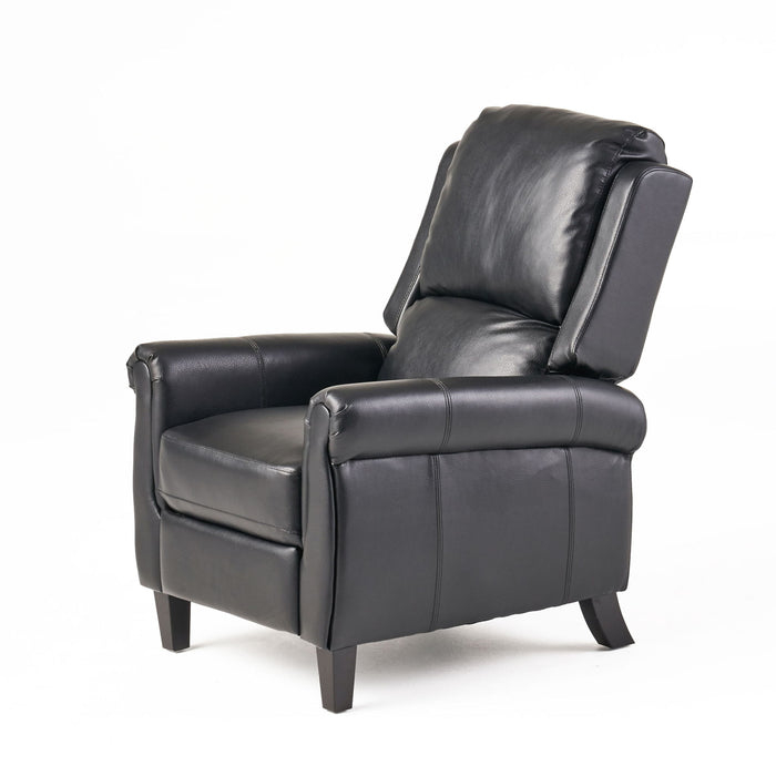 Contemporary Push Back Recliner Chair